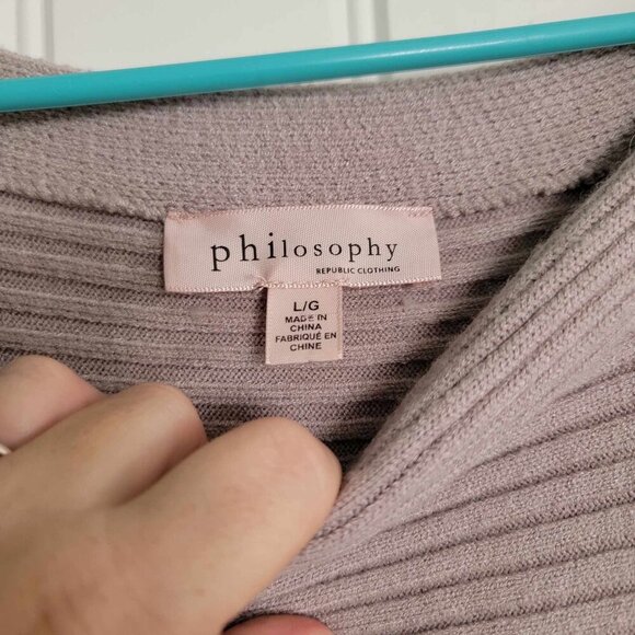Women's Philosophy Sweater size Large - Picture 4 of 8